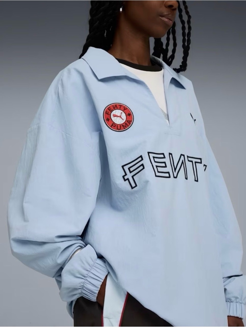 PUMA X FENTY NYLON DRILL TOP XL